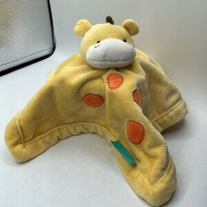 Tiddliwinks Giraffe Blanket Plush Lovey Soothing Baby Infant